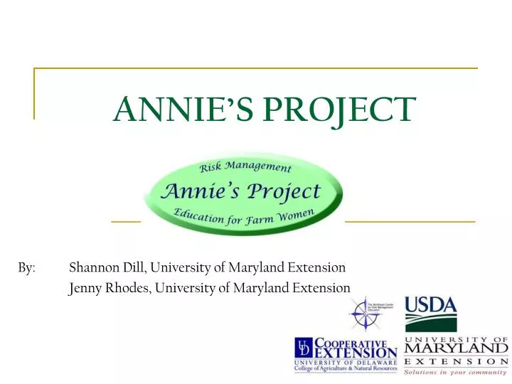 annie s project