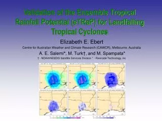 Validation of the Ensemble Tropical Rainfall Potential (eTRaP) for Landfalling Tropical Cyclones