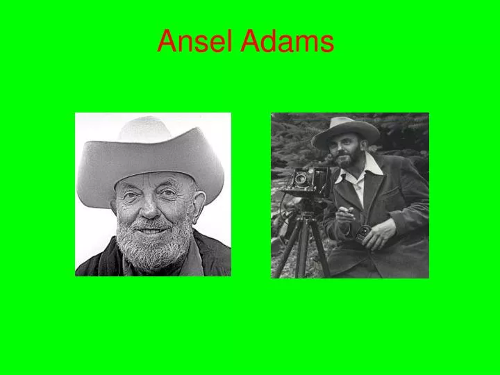 ansel adams