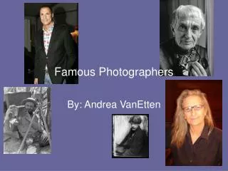 famous photographers