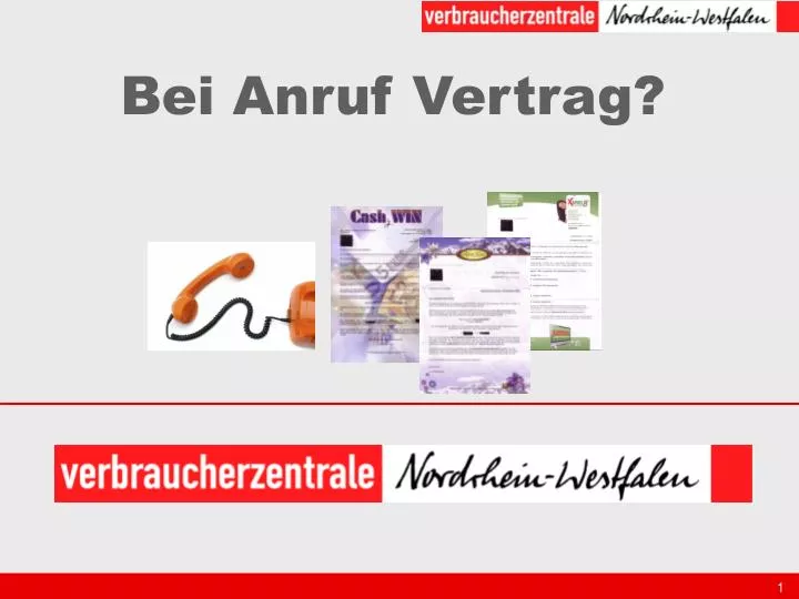 bei anruf vertrag