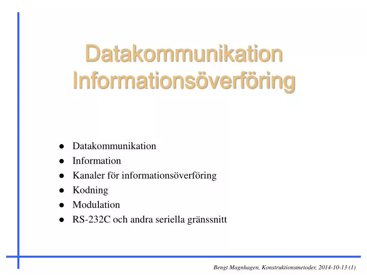 datakommunikation informations verf ring