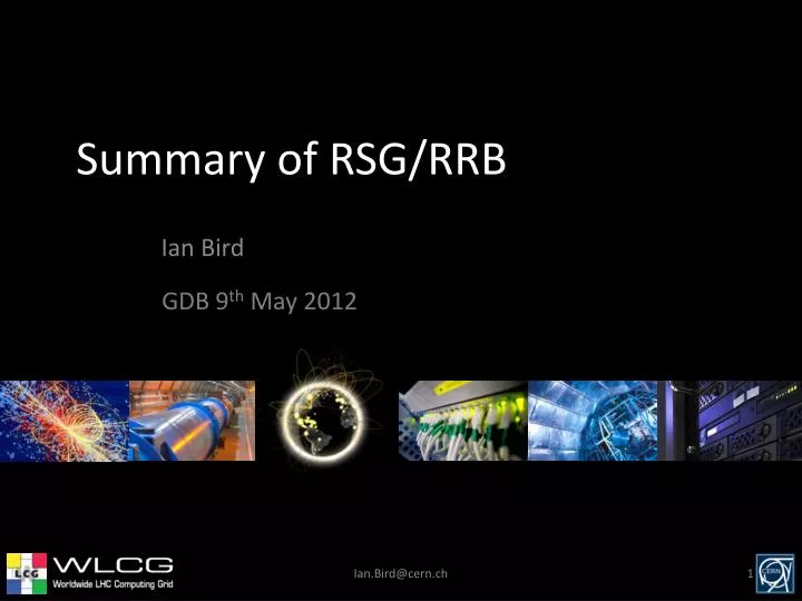 summary of rsg rrb