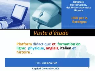 visite d tude