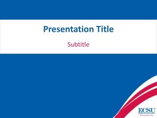 Presentation Title