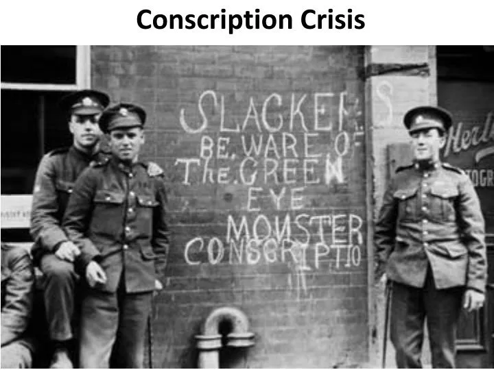 conscription crisis