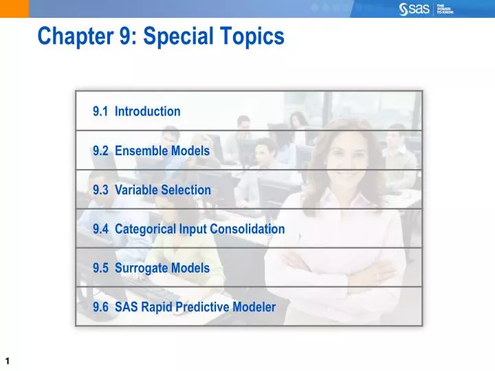 chapter 9 special topics