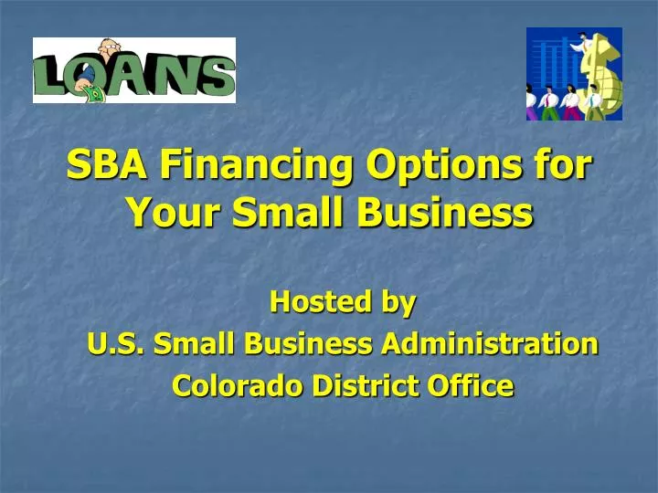 sba financing options for your small business