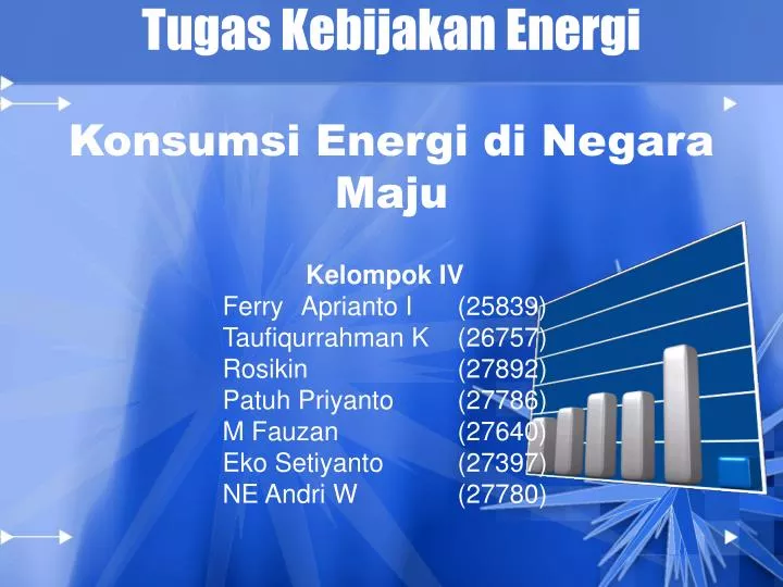 tugas kebijakan energi