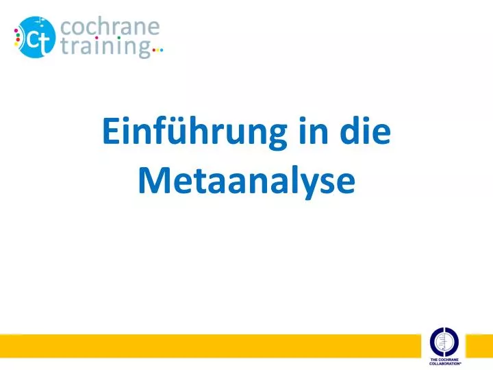 einf hrung in die metaanalyse