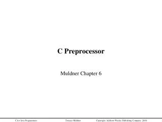 C Preprocessor