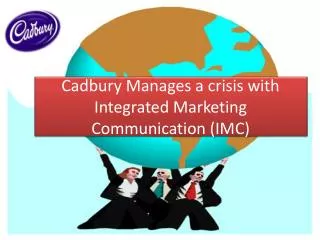 Cadbury Manages a crisis with Integrated Marketing Communication (IMC)