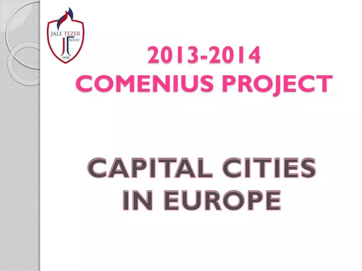 2013 2014 comenius project