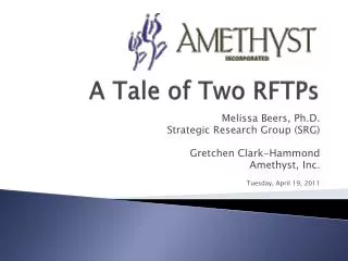 A Tale of Two RFTPs