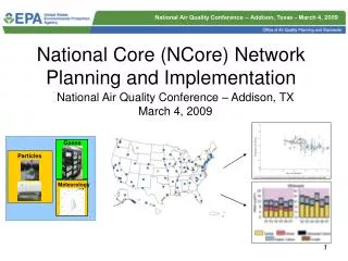 National Core (NCore) Network Planning and Implementation
