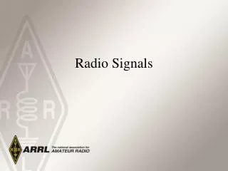 Radio Signals