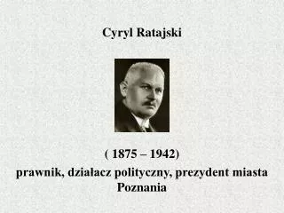 cyryl ratajski
