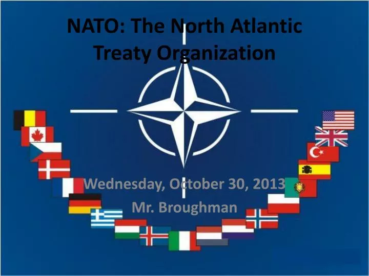 nato the north atlantic treaty organization