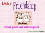 Friendship - slide 1