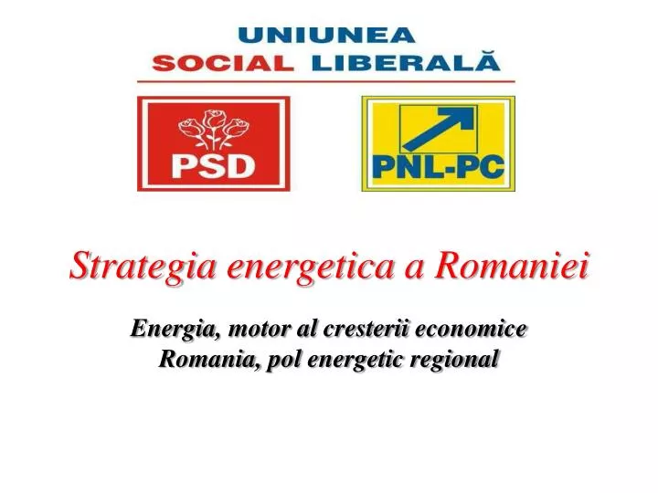 strategia energetica a romaniei