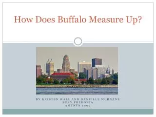 How Does Buffalo Measure Up?