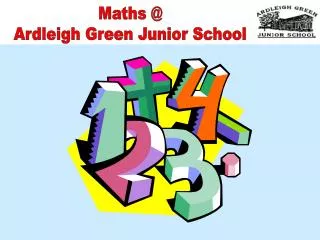 Maths @ Ardleigh Green Junior School