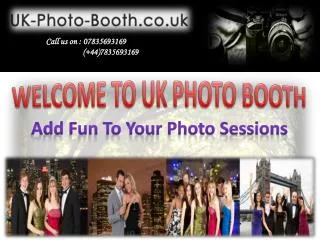 Select the Appropriate Photo Booth for Parties, Weddings and
