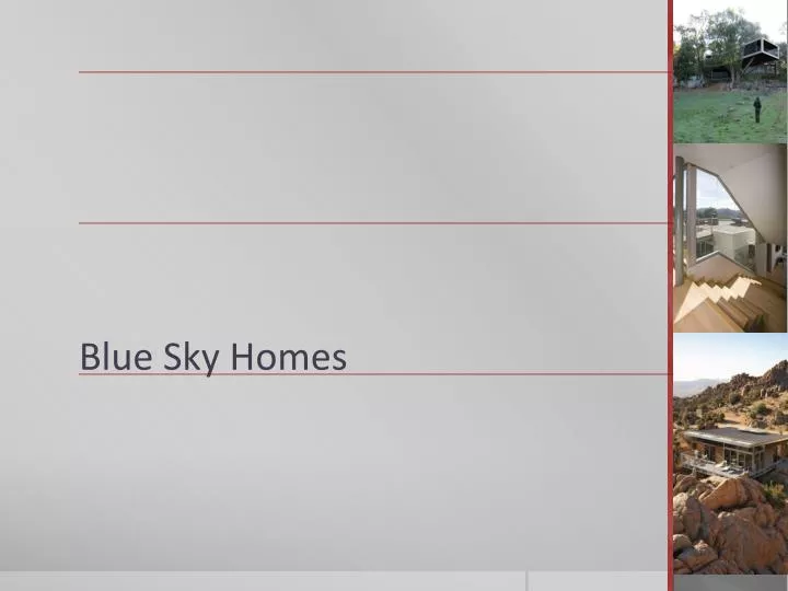 blue sky homes