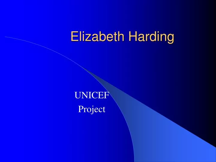 elizabeth harding