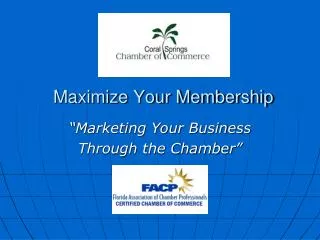 Maximize Your Membership