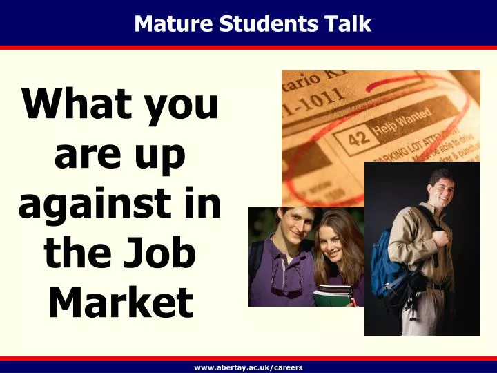 mature students talk