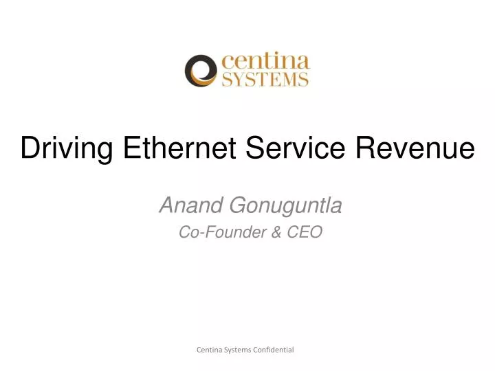 driving ethernet service revenue