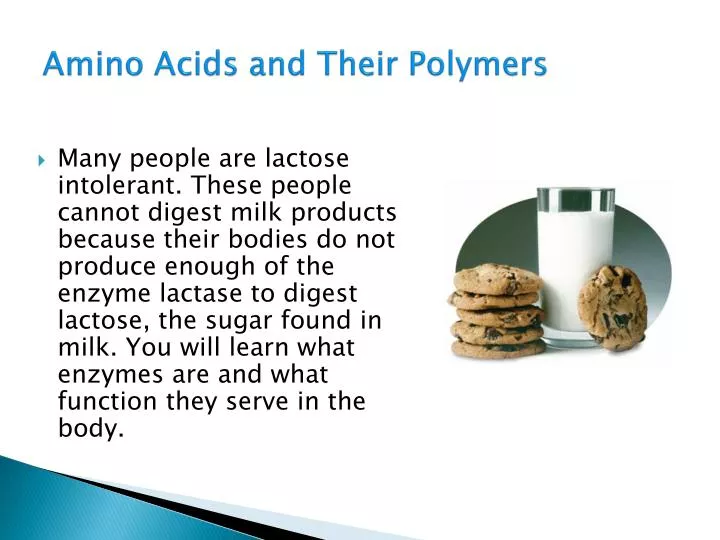 amino acids and their polymers