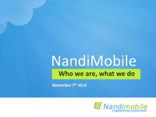 NandiMobile