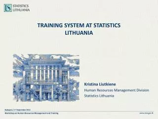 TRAINING SYSTEM AT STATISTICS LITHUANIA