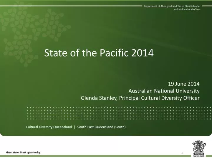 state of the pacific 2014