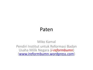 paten