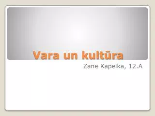 vara un kult ra