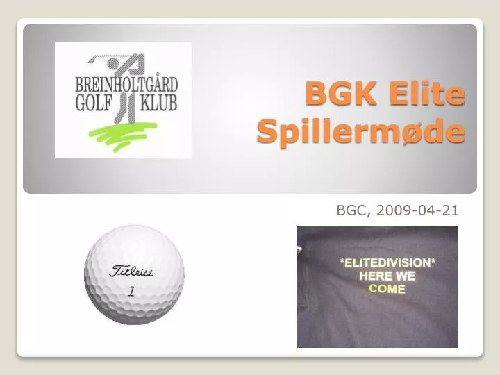 bgk elite spillerm de