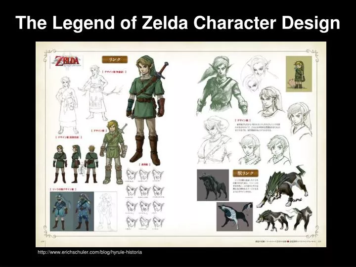the legend of zelda character design