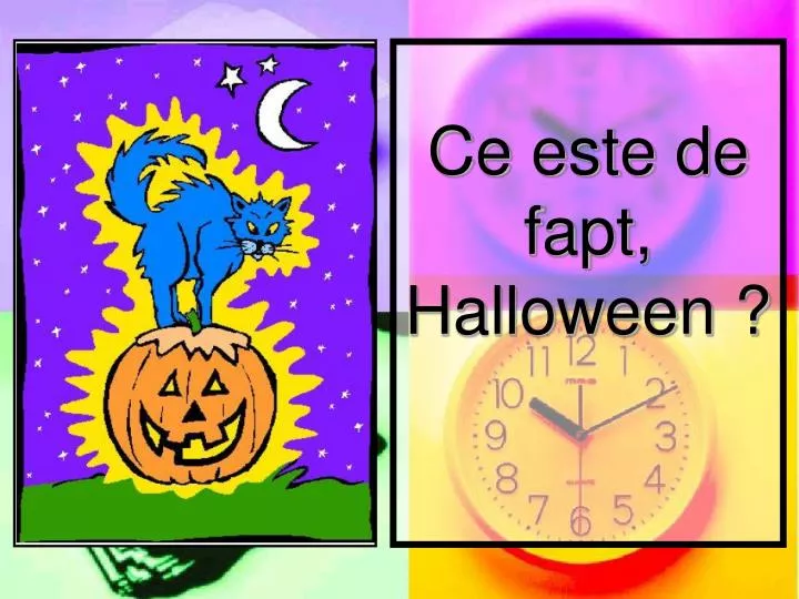 ce este de fapt halloween