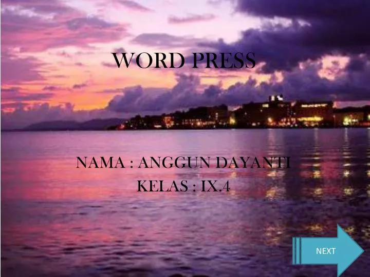 word press