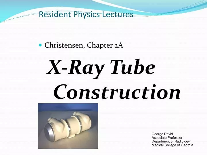 resident physics lectures