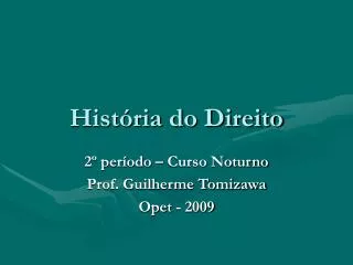 hist ria do direito