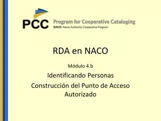 rda en naco