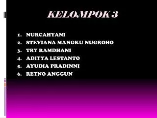 kelompok 3