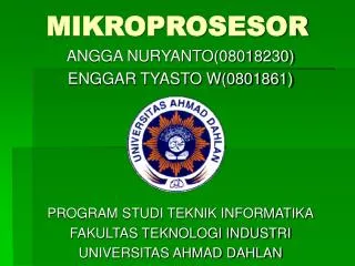 mikroprosesor