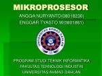 MIKROPROSESOR - slide 1