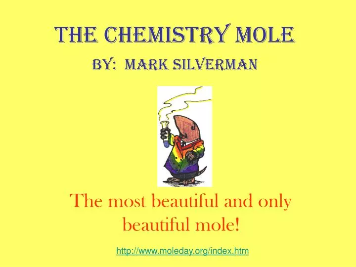 the chemistry mole by mark silverman