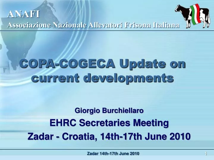 copa cogeca update on current developments